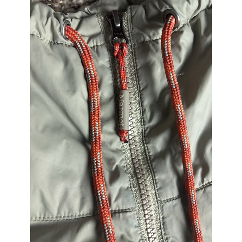 Marmot‎ Men's Tan&Orange Soft Shell Pullover Puffer Jacket Coat Windbreaker Med - Picture 7 of 8
